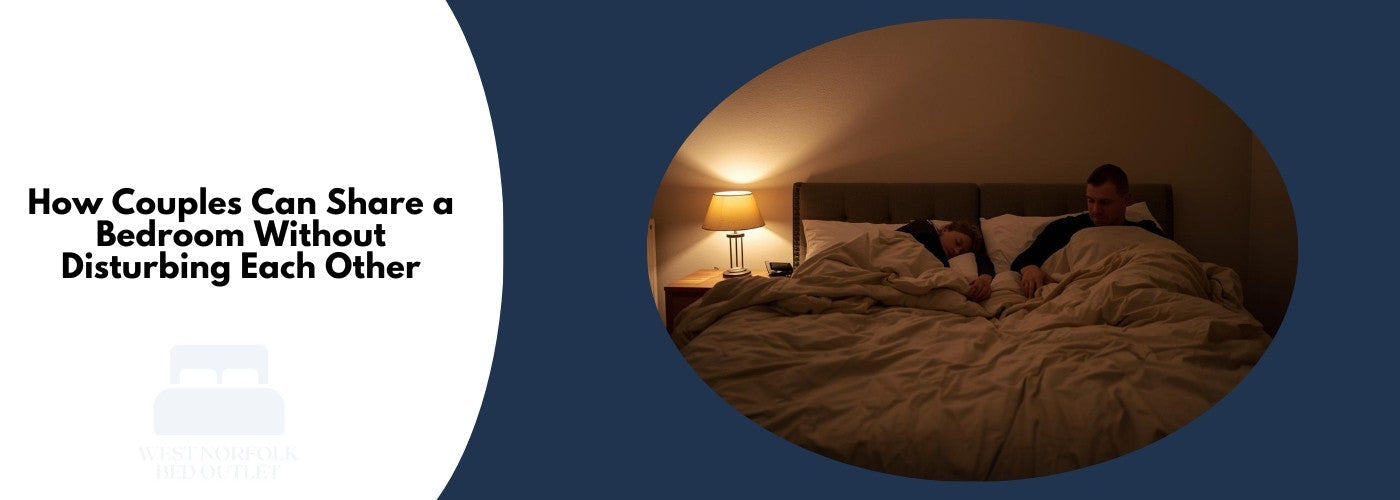 How couple can share a bedroom without waking each other