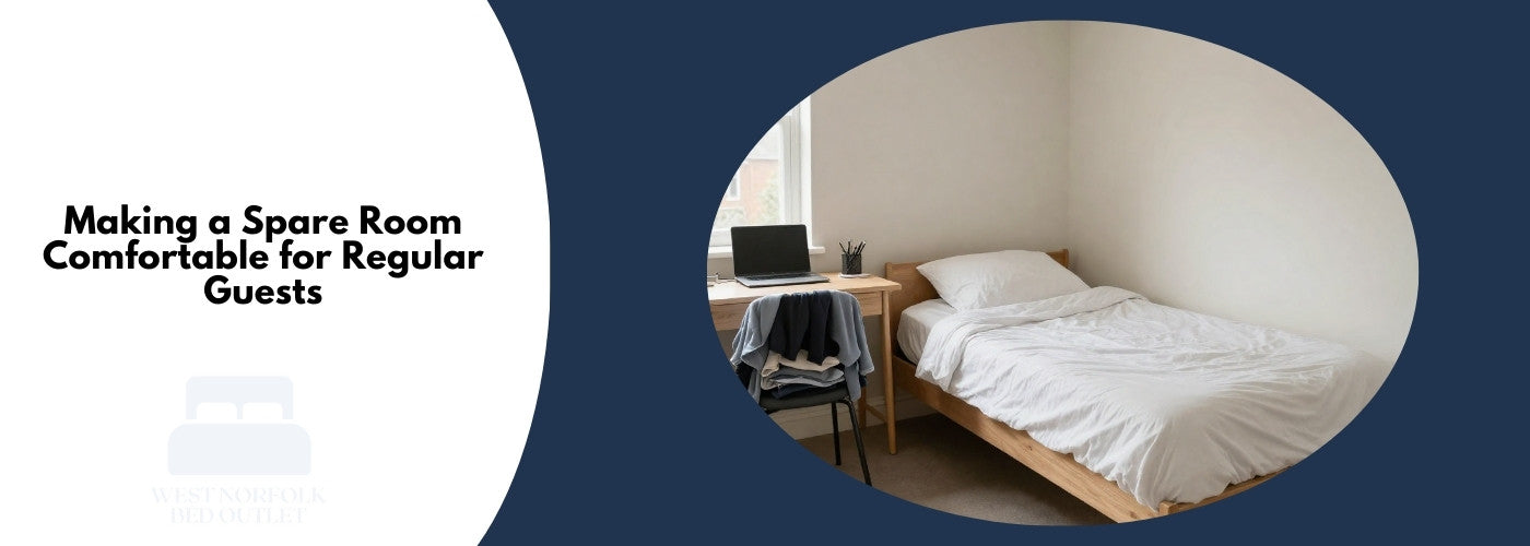 How to make a spare room comfortable for guests