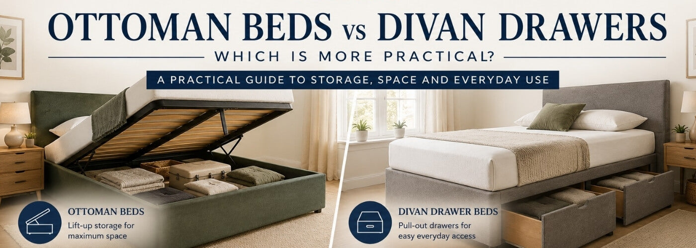 Ottoman Beds vs Divan Drawers Blog Hero Cover