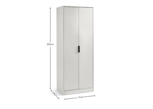 Alba 2 Door Wardrobe