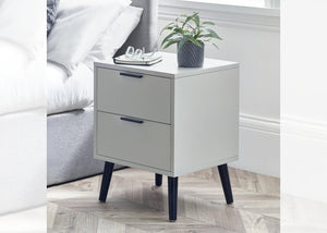 Alba 2 Drawer Bedside