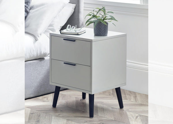 Alba 2 Drawer Bedside