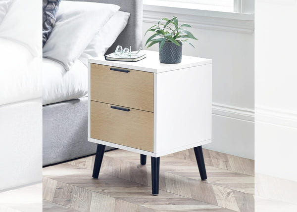 Alba 2 Drawer Bedside