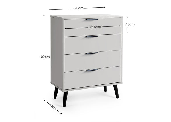 Alba 4 Drawer Chest