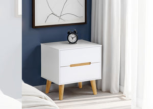Alicia 2 Drawer Bedside