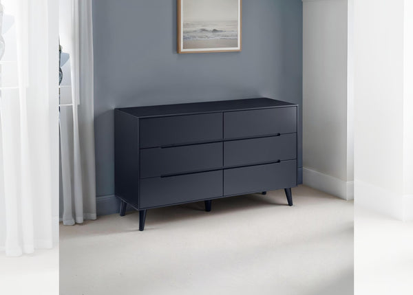 Alicia 6 Drawer Wide Chest