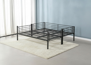 Anslow Bunk Bed in Black Finish, Converted into a Super King Size Bed