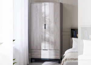 Bali 2 Door 1 Drawer Wardrobe