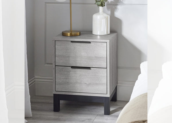 Bali 2 Drawer Bedside