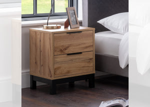 Bali 2 Drawer Bedside