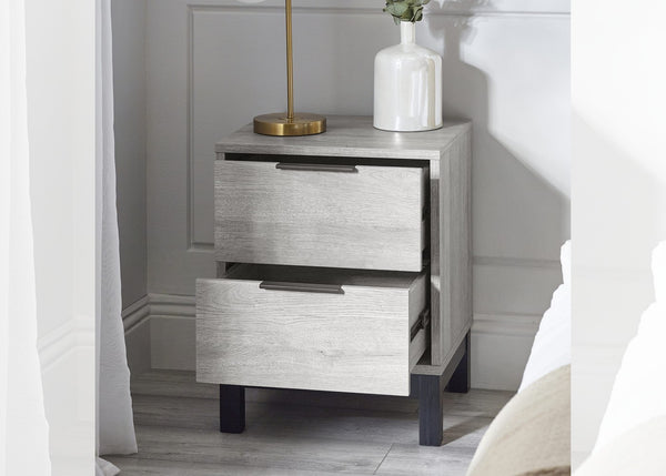 Bali 2 Drawer Bedside