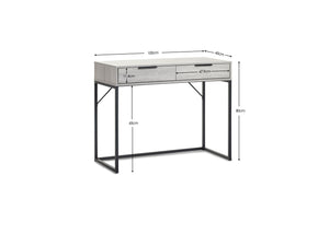 Bali 2 Drawer Dressing Table/Desk