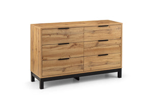 Bali 6 Drawer Wide Chest