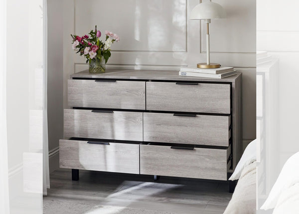 Bali 6 Drawer Wide Chest