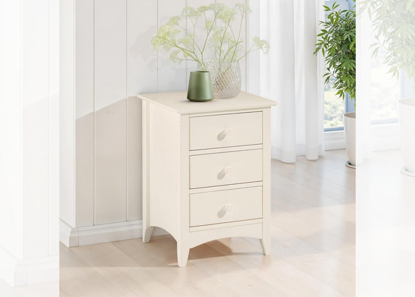 Cameo 3 Drawer Bedside