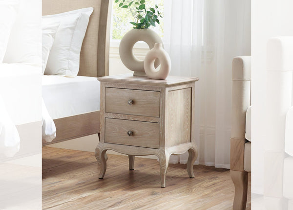 Camille 2 Drawer Bedside
