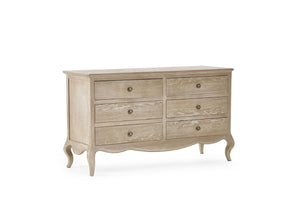 Camille 6 Drawer Wide Chest