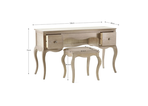 Camille Dressing Table And Stool