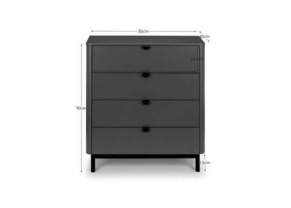 Chloe 4 Drawer Chest