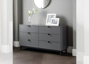 Chloe 6 Drawer Wide Chest