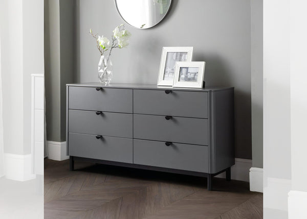 Chloe 6 Drawer Wide Chest