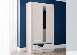 Clermont 2 Door 1 Drawer Wardrobe