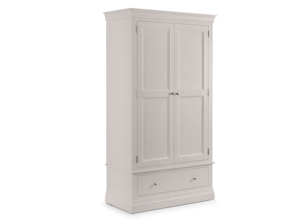 Clermont 2 Door 1 Drawer Wardrobe