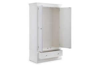 Clermont 2 Door 1 Drawer Wardrobe