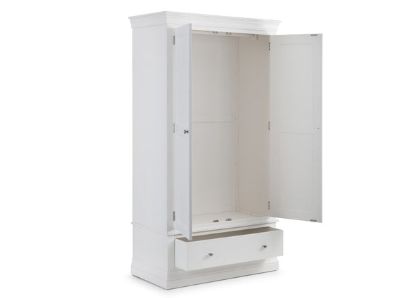 Clermont 2 Door 1 Drawer Wardrobe