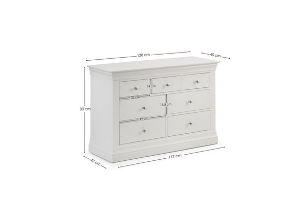 Clermont 4+3 Drawer Chest