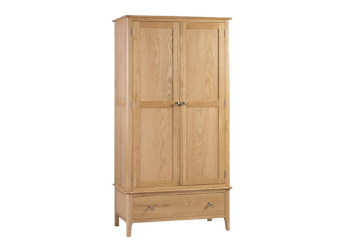 Cotswold 2 Door 1 Drawer Wardrobe