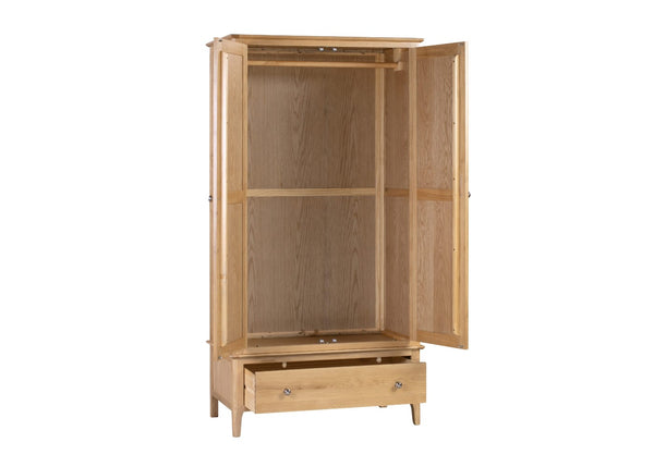Cotswold 2 Door 1 Drawer Wardrobe