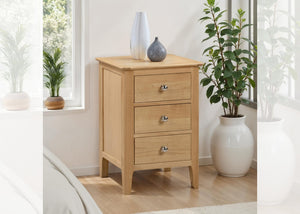 Cotswold 3 Drawer Bedside
