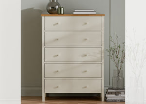 Coxmoor 5 Drawer Wide Chest