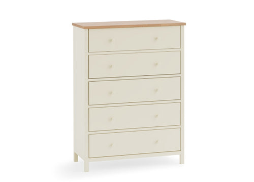 Coxmoor 5 Drawer Wide Chest