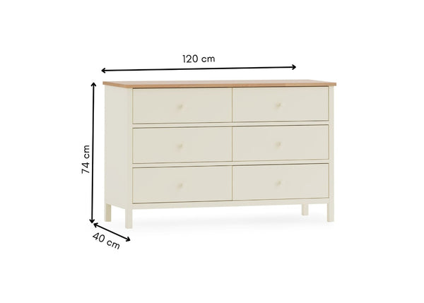 Coxmoor 6 Drawer Chest