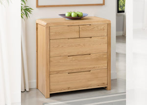 Curve 3+2 Drawer Chest