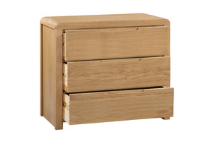 Curve 3 Drawer Chest