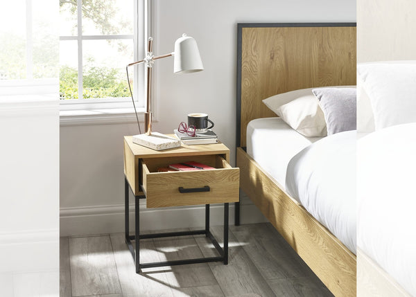 Harlow 1 Drawer Bedside