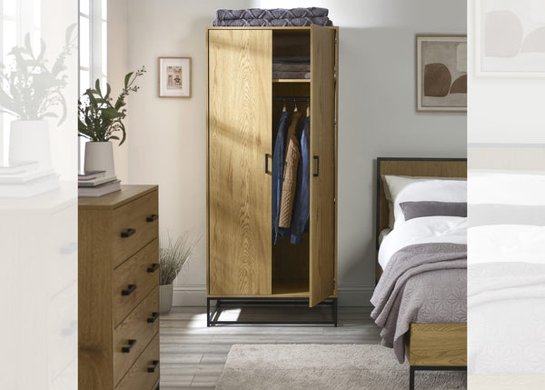 Harlow 2 Door Wardrobe