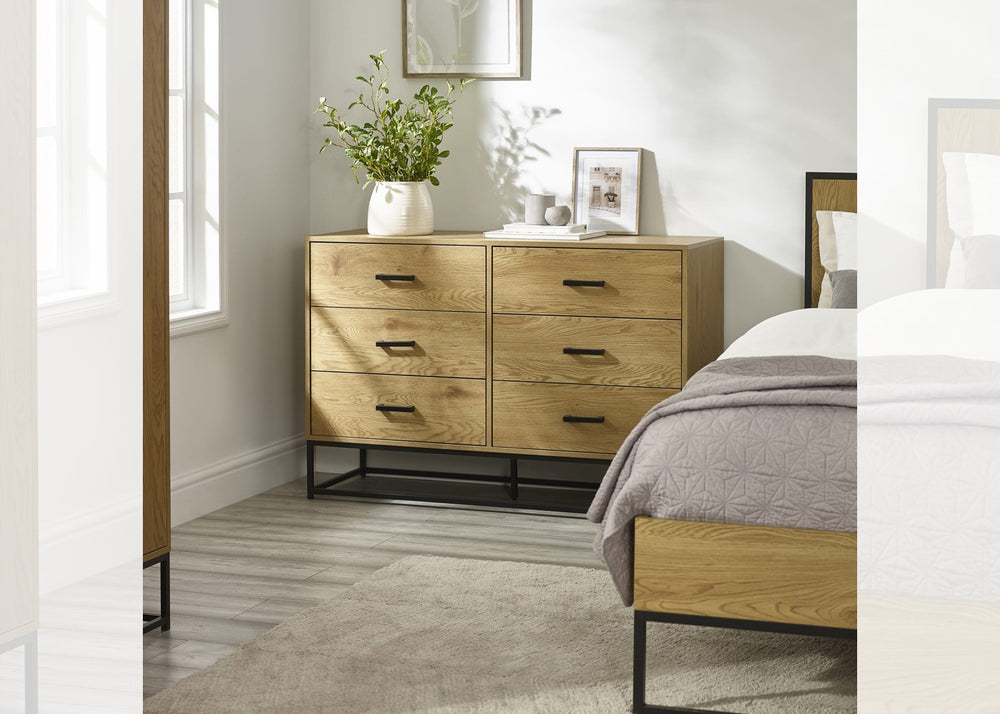 Harlow 6 Drawer Wide Chest