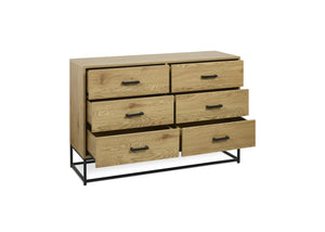 Harlow 6 Drawer Wide Chest