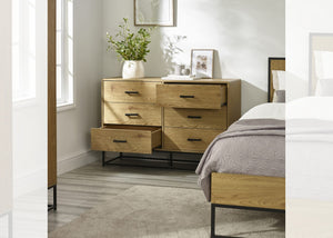 Harlow 6 Drawer Wide Chest