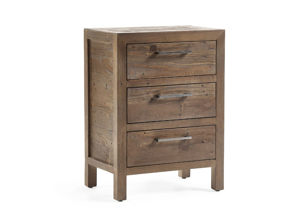 Heritage 3 Drawer Bedside