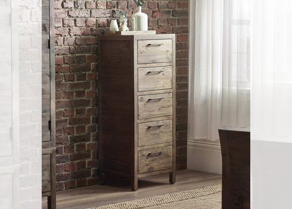 Heritage 5 Drawer Tallboy