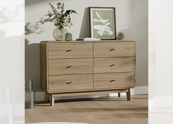Ingrid 6 Drawer Dresser