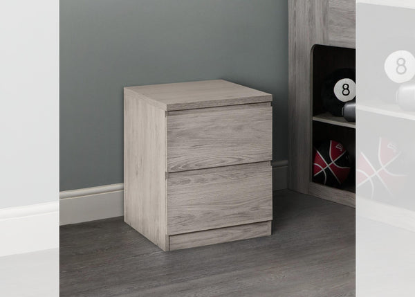 Jupiter 2 Drawer Bedside