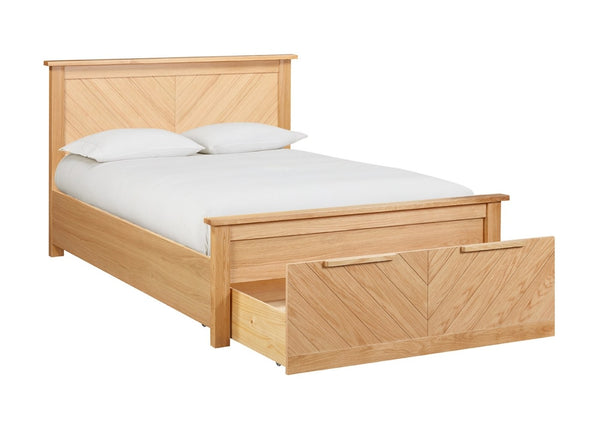 Kenji Wooden Drawer Bed