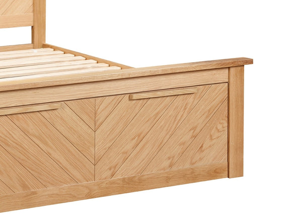 Kenji Wooden Drawer Bed