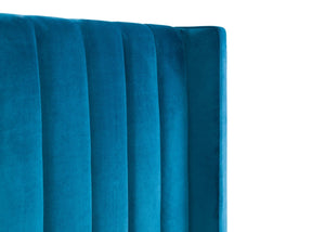 Langham Scalloped Headboard Storage Bed